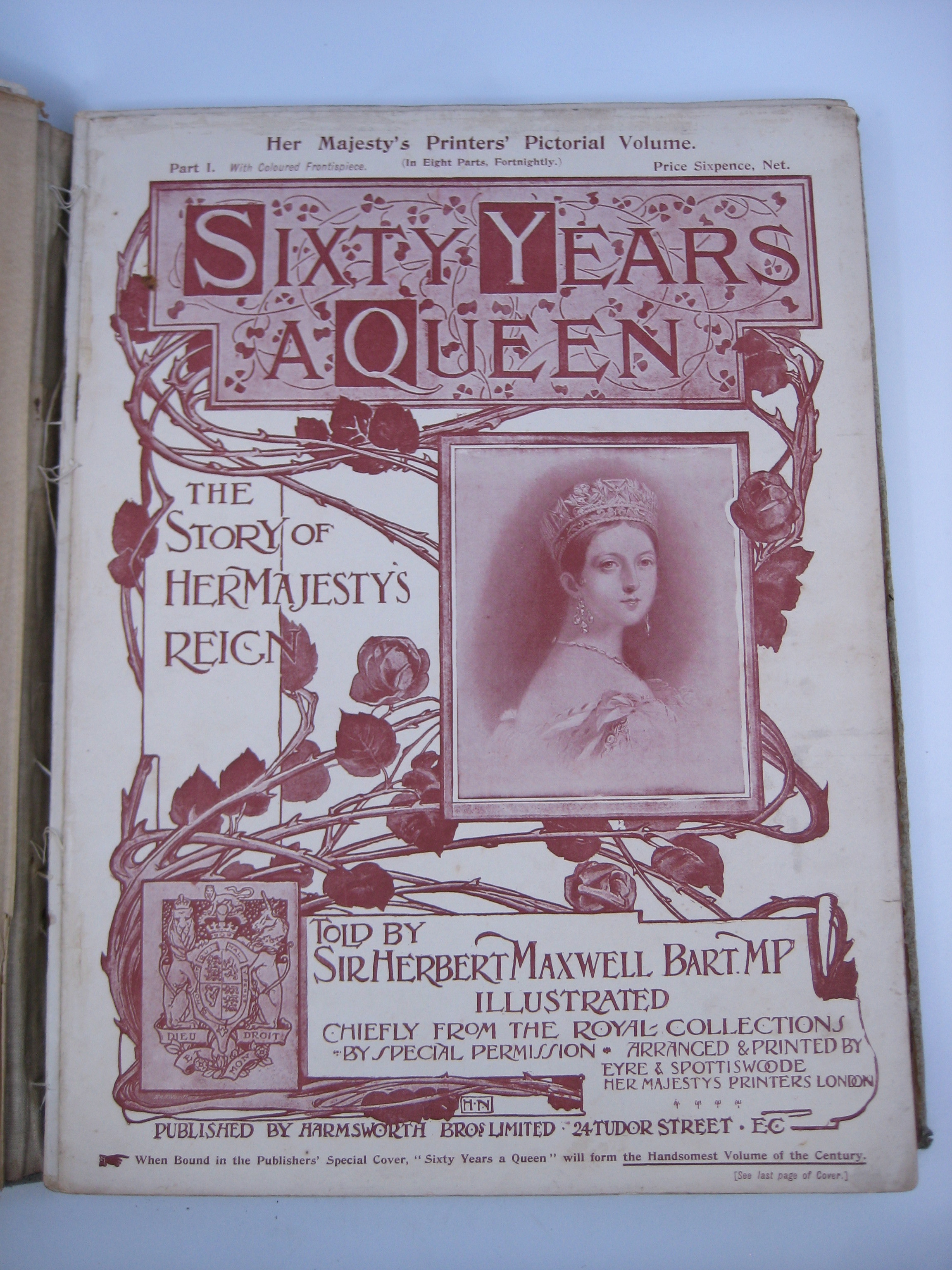Sixty Years A Queen The Story of Victoria's Reign (10 Individual