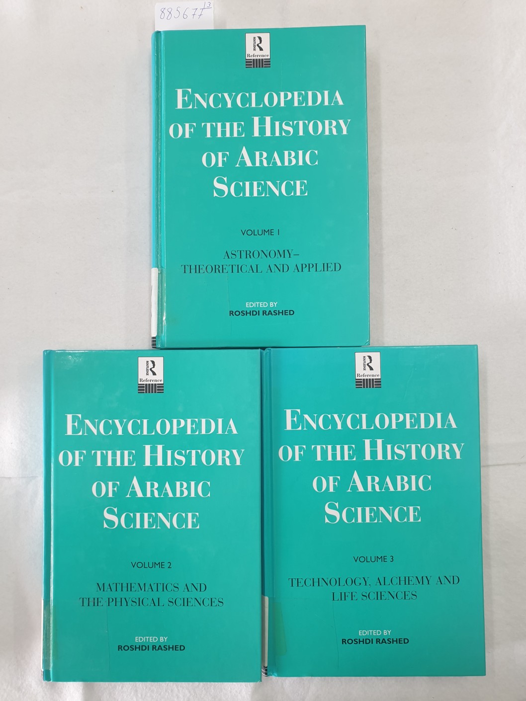 Encyclopedia of the History of Arabic Science - 3 Bände : - Rashed, Roshdi