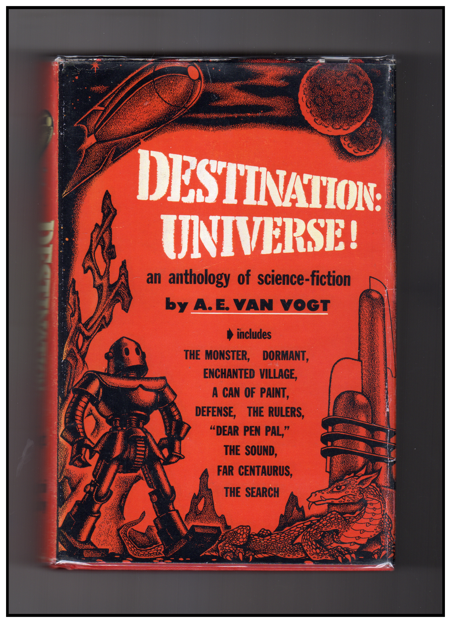 Destination: Universe! A.E. Van Vogt [Near Fine] [Hardcover]