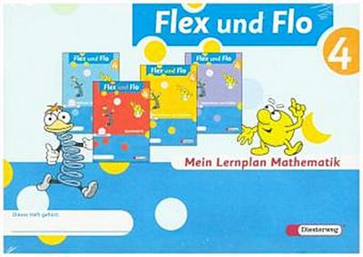 Flex und Flo - Ausgabe 2007 : Ersatzsortiment Lernplanhefte 4: Für die Version als Verbrauchsmaterial
