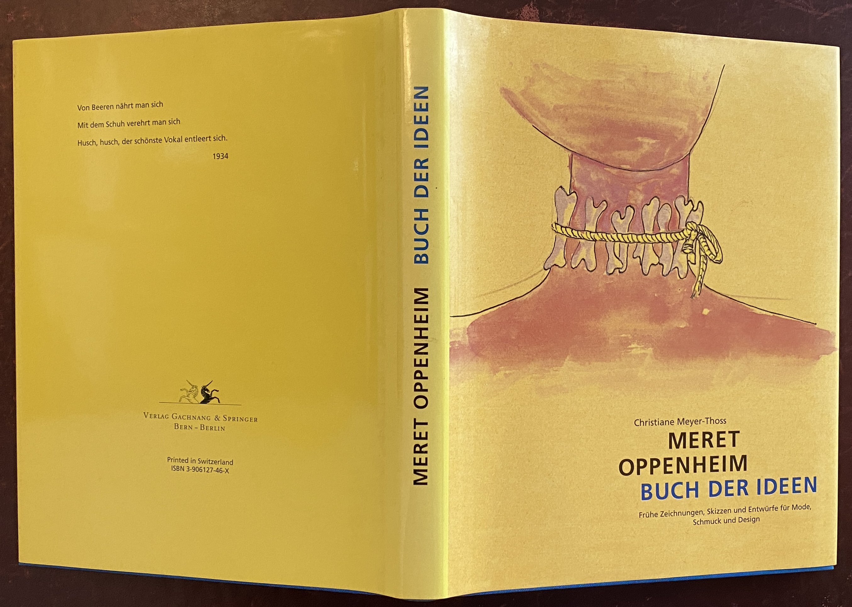 Meret Oppenheim. Buch der Ideen. FrÃ¼he Zeichnungen, Skizzen und 