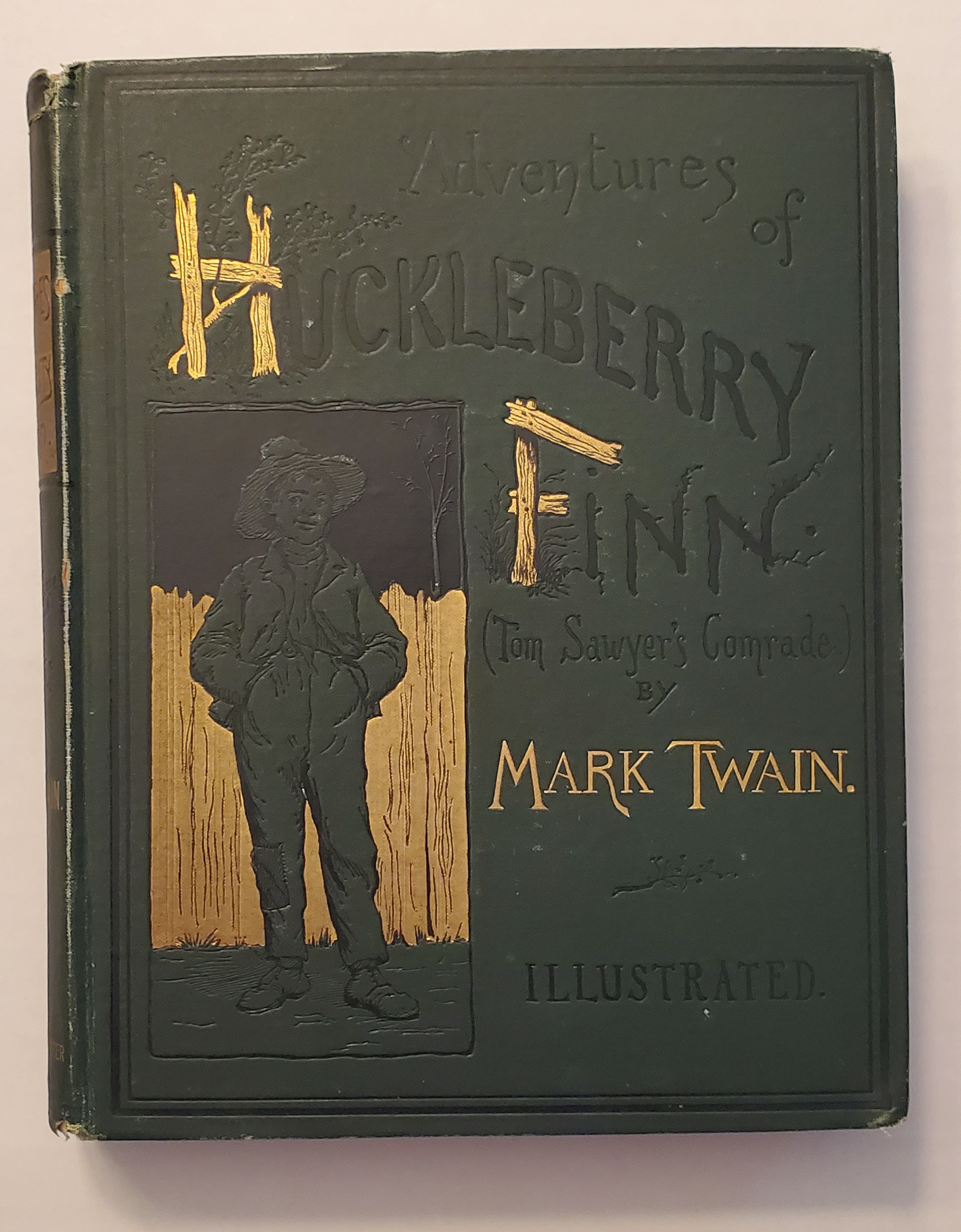 Adventures of Huckleberry Finn (Tom Sawyer's Comrade) [FIRST EDITION, FIRST STATE] Mark Twain [Very Good] [Hardcover]