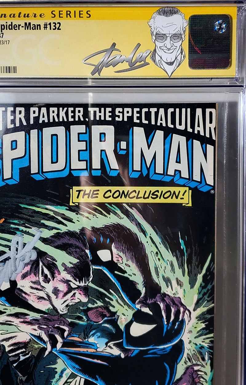 Spectacular Spider-Man #132 CGC Signature Series 9.8 Signed Spectacular Spider-Man #132 CGC Signature Series 9.8 Signed