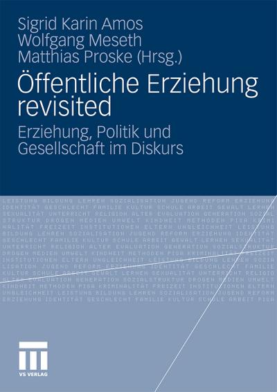 Öffentliche Erziehung revisited - Sigrid Amos