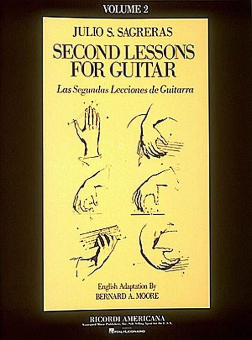 First Lesson for Guitar - Volume 2: Guitar Technique (Paperback) - S. Sagreras Julio