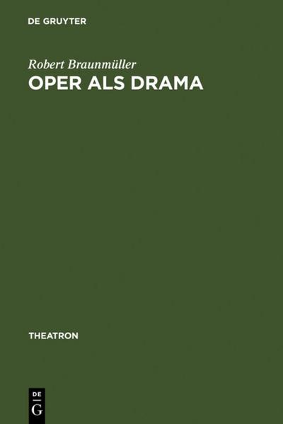 Oper als Drama - Robert Braunmüller