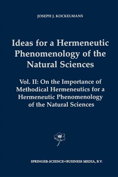 Ideas for a Hermeneutic Phenomenology of the Natural Sciences - J. J. Kockelmans