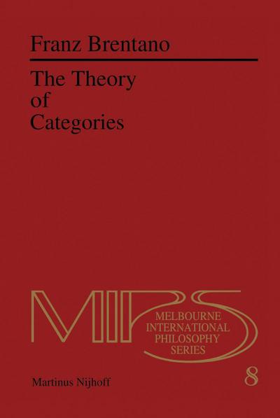 The Theory of Categories - F. C. Brentano