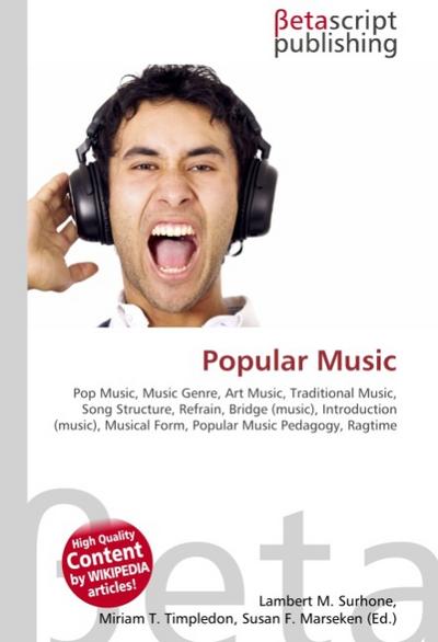 Popular Music - Lambert M Surhone