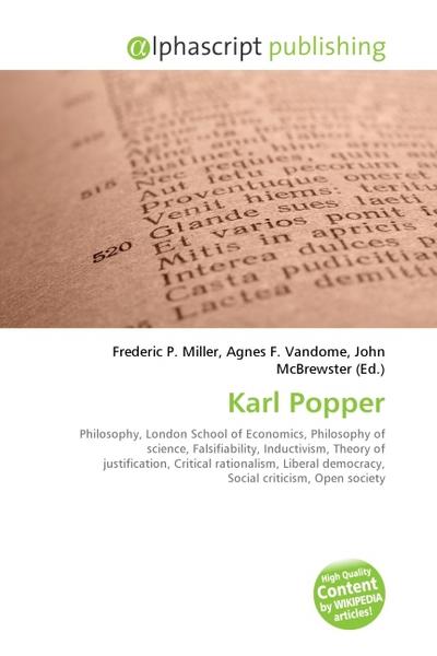 Karl Popper - Frederic P. Miller