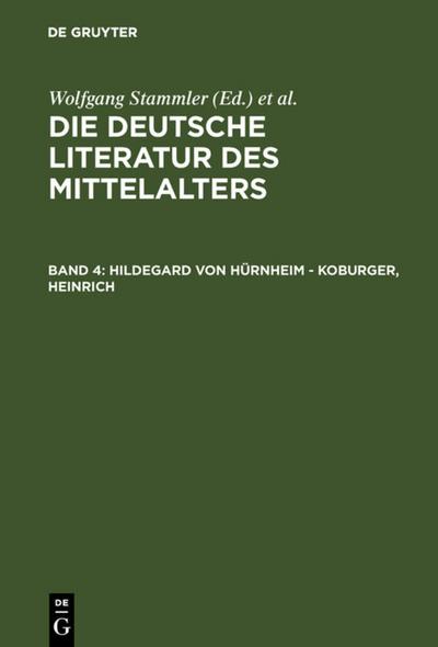 Hildegard von Hürnheim - Koburger, Heinrich - Gundolf Keil