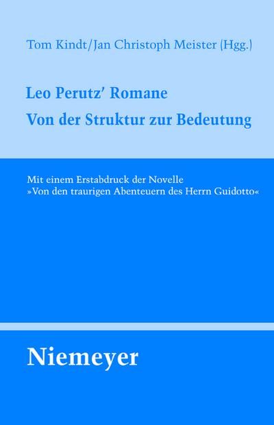 Leo Perutz' Romane - Jan Christoph Meister