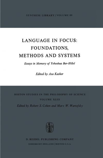Language in Focus: Foundations, Methods and Systems - A. Kasher