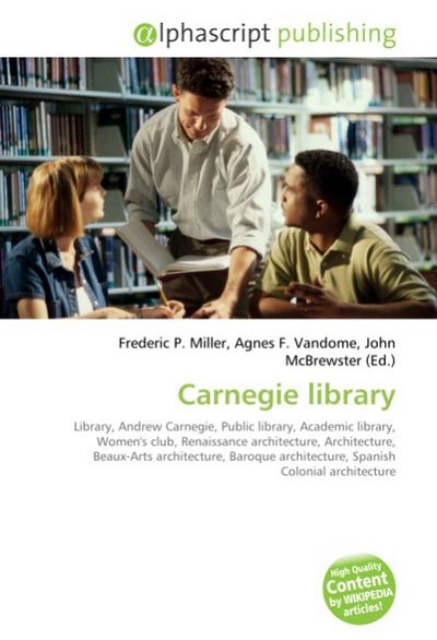 Carnegie library - Frederic P Miller