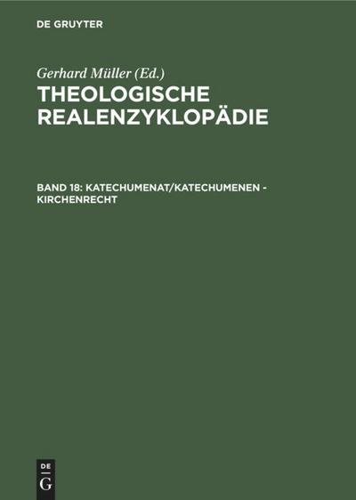 Katechumenat/Katechumenen - Kirchenrecht - Gerhard Müller