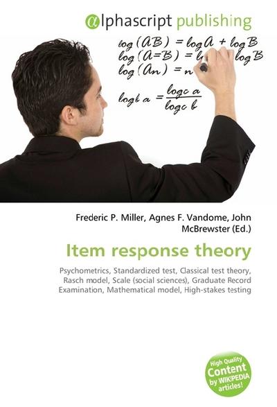 Item response theory - Frederic P Miller