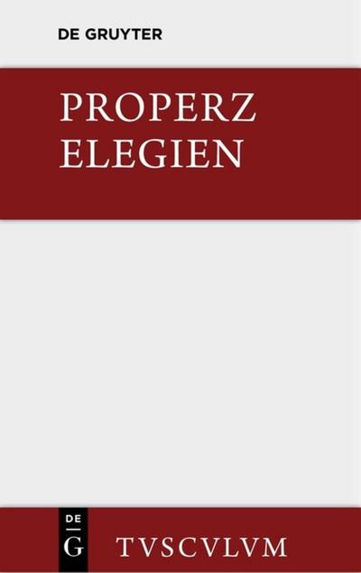 Elegien - Properz