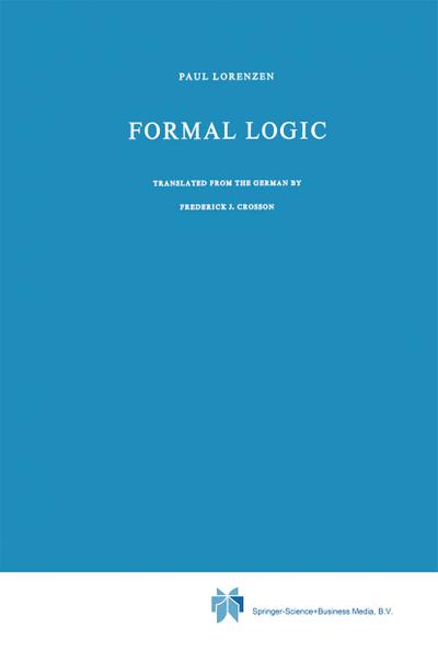 Formal Logic - P. Lorenzen