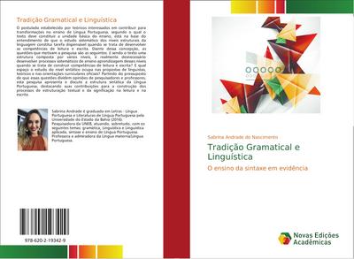 Tradição Gramatical e Linguística - Sabrina Andrade Do Nascimento