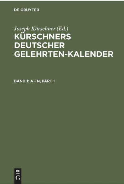 A - N - Werner Schuder