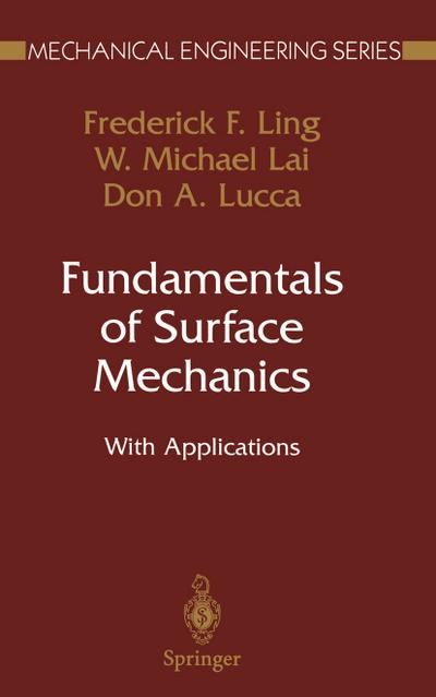 Fundamentals of Surface Mechanics - Frederick F. Ling