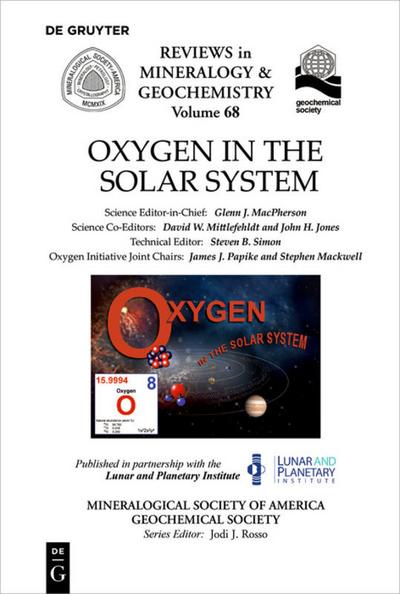 Oxygen in the Solar System - Glenn J. MacPherson