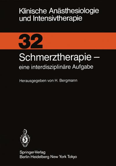 Schmerztherapie - H. Bergmann