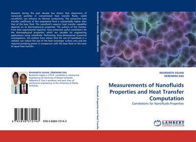 Measurements of Nanofluids Properties and Heat Transfer Computation - Ravikanth Vajjha