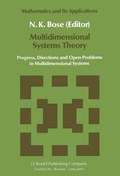 Multidimensional Systems Theory - N. K. Bose