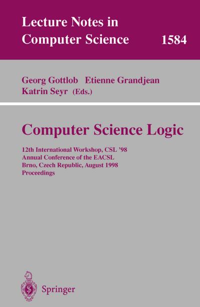 Computer Science Logic - Georg Gottlob