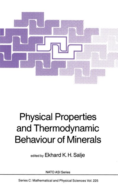 Physical Properties and Thermodynamic Behaviour of Minerals - Ekhard K. H. Salje