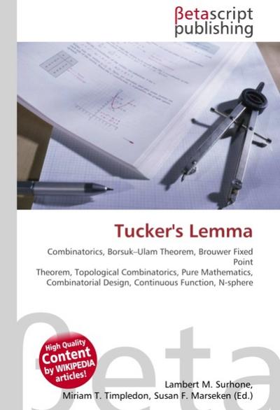 Tucker's Lemma - Lambert M Surhone