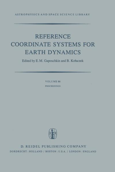 Reference Coordinate Systems for Earth Dynamics - Barbara Kolaczek