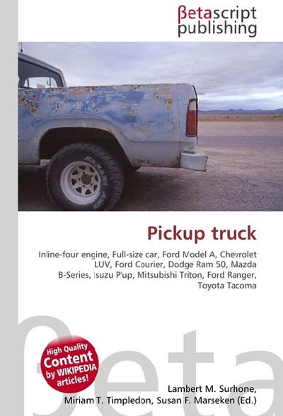 Pickup truck - Lambert M. Surhone
