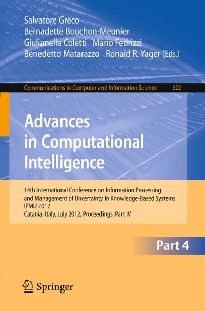 Advances in Computational Intelligence, Part IV - Salvatore Greco