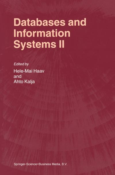 Databases and Information Systems II - Ahto Kalja