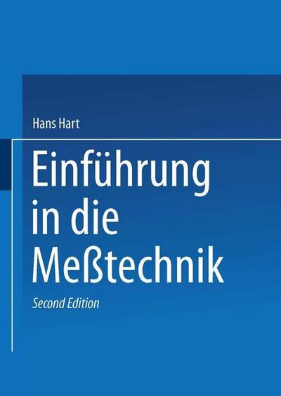 Einführung in die Meßtechnik - Hart Hans