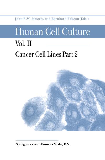 Cancer Cell Lines Part 2 - Bernhard Ø Palsson