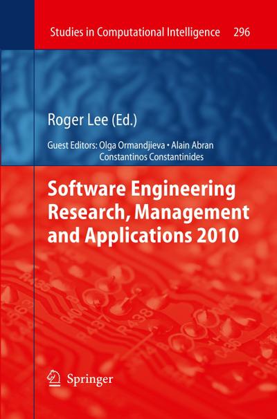 Software Engineering Research, Management and Applications 2010 - Roger Lee