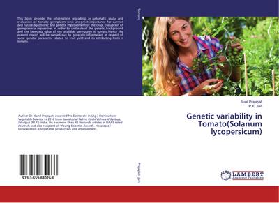 Genetic variability in Tomato(Solanum lycopersicum) - Sunil Prajapati