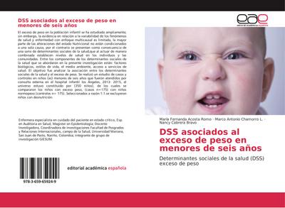 DSS asociados al exceso de peso en menores de seis años - María Fernanda Acosta Romo