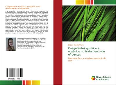 Coagulantes químico e orgânico no tratamento de efluentes - Débora Capello Thoms