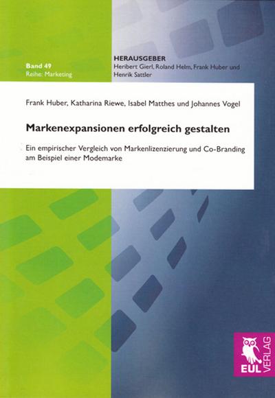 Markenexpansionen erfolgreich gestalten - Frank Huber