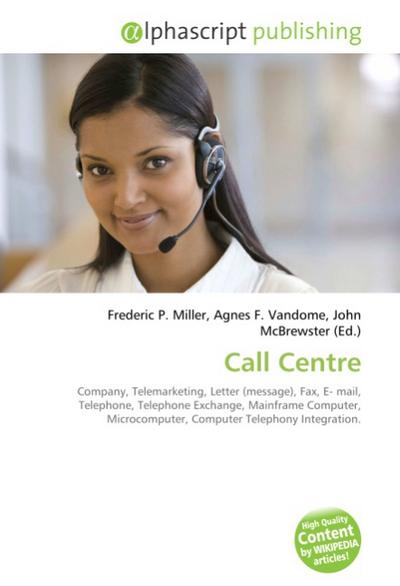 Call Centre - Frederic P. Miller