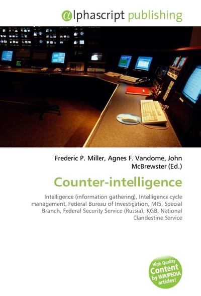 Counter-intelligence - Frederic P. Miller