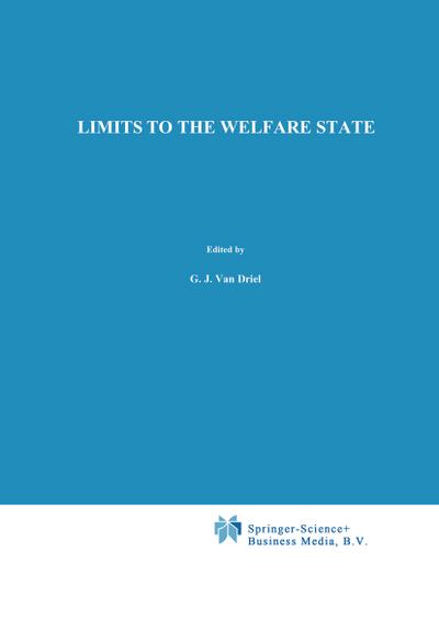 Limits to The Welfare State - G. J. van Driel