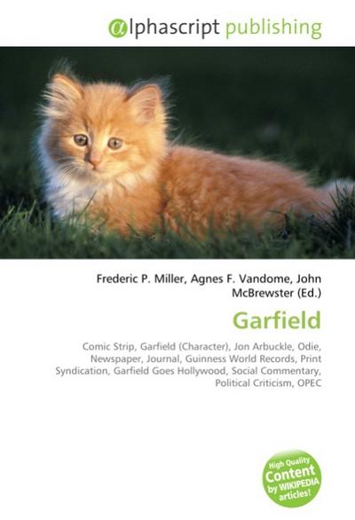 Garfield - Frederic P Miller