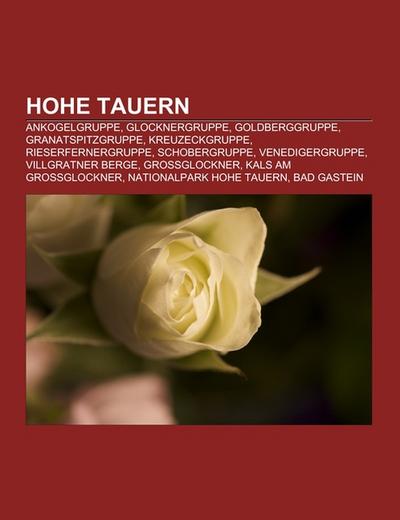 Hohe Tauern - Books LLC