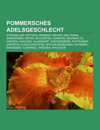 Pommersches Adelsgeschlecht - Books LLC