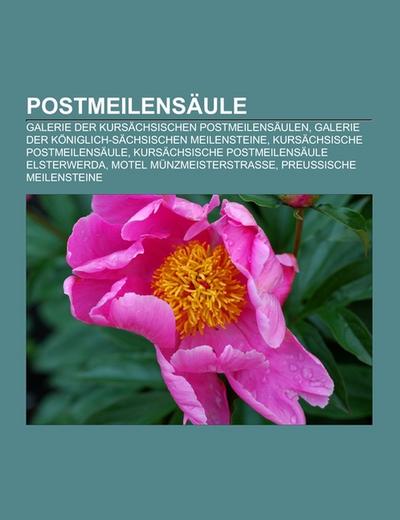 Postmeilensäule - Books LLC